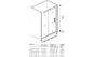 Стеклянная душевая дверь Good Door Altair WTW