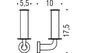 Держатель для запасных рулонов Colombo Design Basic В2790