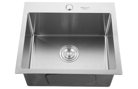 Стальная кухонная мойка Melana ProfLine H5040