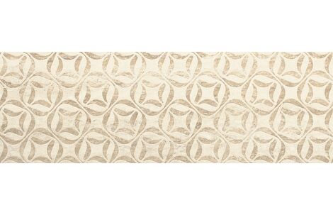 Paradyz Cassinia beige Geo Dekor ścienny 75x25