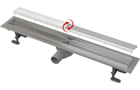 Душевой лоток AlcaPlast APZ13-Double9 Fit and Go
