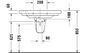Раковина Duravit D-code 034285/03421