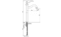 Смеситель для раковины с донным клапаном Paini Duomo 88F3211LLSSR