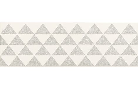 Domino Burano bar white B декор 23.7x7.8