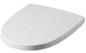 Медленно опускающееся сиденье с крышкой для унитаза Am.Pm Bliss L