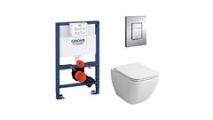 Комплект инсталляции Grohe Rapid SL 38526000 и подвесного унитаза Grossman GR-4447S