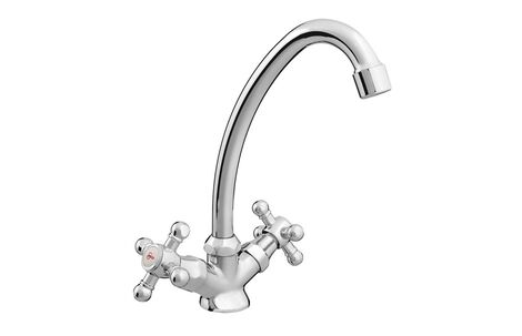 Смеситель для кухонной мойки Rubineta Standard Rubin Cross C-8