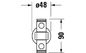 Держатель для полотенца Duravit D-Code 99221