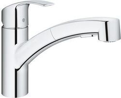 Смеситель для кухонной мойки с выдвижным изливом Grohe Eurosmart 30305000/30305DC0