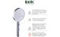 Душевая лейка Iddis Swipe SWI3F00i18