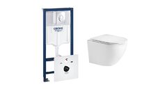 Комплект инсталляции Grohe Rapid SL 38750001 и подвесного унитаза Weltwasser WW SK Merzbach 004