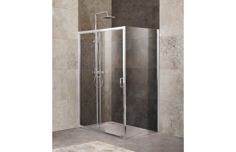 Стеклянный душевой уголок BelBagno Unique-AH-1