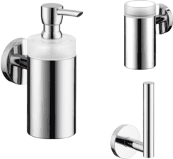 Набор аксессуаров для ванной и туалета Hansgrohe Logis 03
