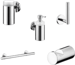 Набор аксессуаров для ванной и туалета Hansgrohe Logis 03.6