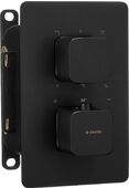 Термостатический смеситель скрытого монтажа для душа Deante Box Nero