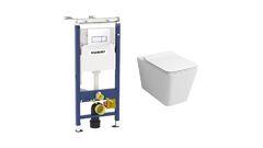 Комплект инсталляции Geberit Duofix Plattenbau 458.125 и унитаза Grossman GR-4414S