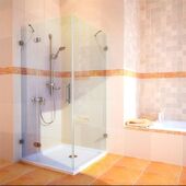 Стеклянный душевой уголок GuteWetter Lux Square GK-003
