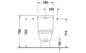 Напольный унитаз Duravit Starсk 3 12609