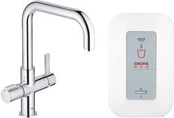 Смеситель для кухонной мойки с выходом на фильтр для питьевой воды Grohe Red Duo 30145000