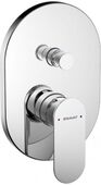 Смеситель скрытого монтажа для ванны Bravat Gina PB865104CP-2-ENG