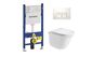 Комплект инсталляции Geberit Duofix Plattenbau 458.126 и унитаза Weltwasser WW SK Telbach 004